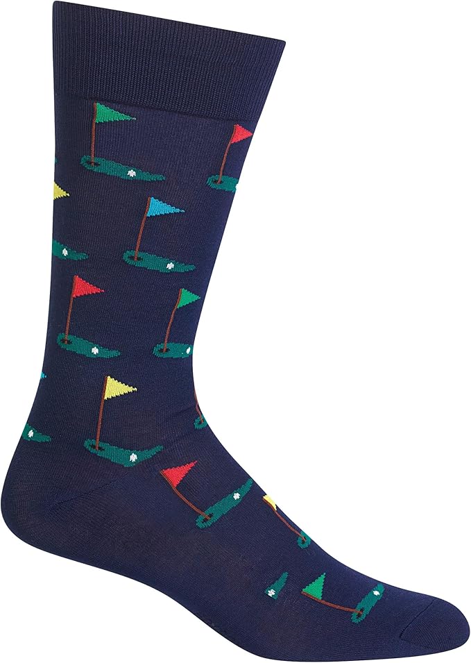 Golf Pattern sock