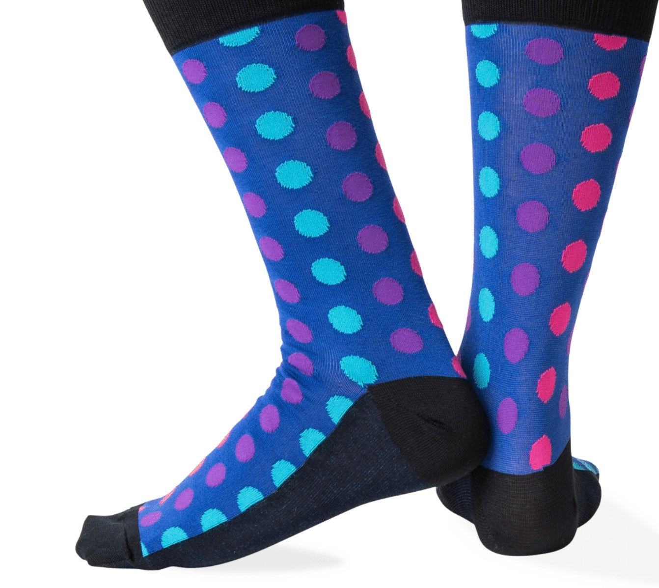 HS varied dots sock