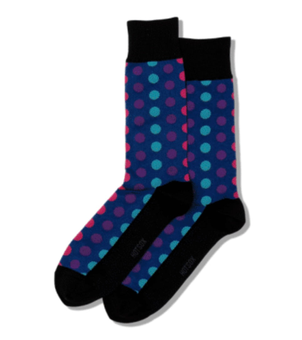 HS varied dots sock