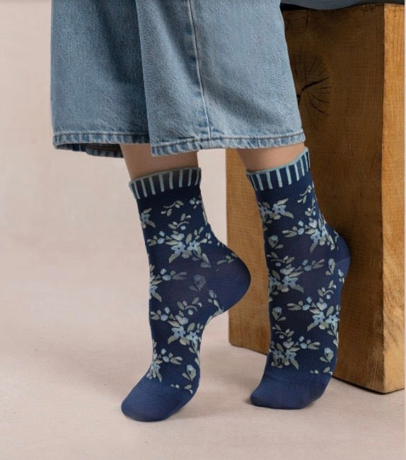 Bleu Foret liberty pattern